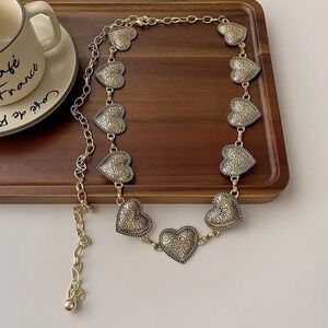 THUNDERBIRD CONCHO TURQUOISE WESTERN BELT ADJUSTABLE BUCKLE SPRING NEW